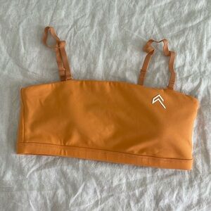 Oner Active Everyday Bandeau Bralette size M in Apricot Orange